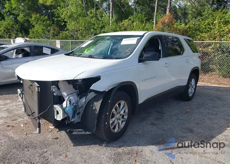 2019 Chevrolet Traverse Ls из США, поврежденный, VIN 1GNERFKW8KJ180462